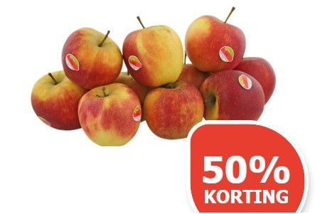 50% actie op Elstar bij PLUS