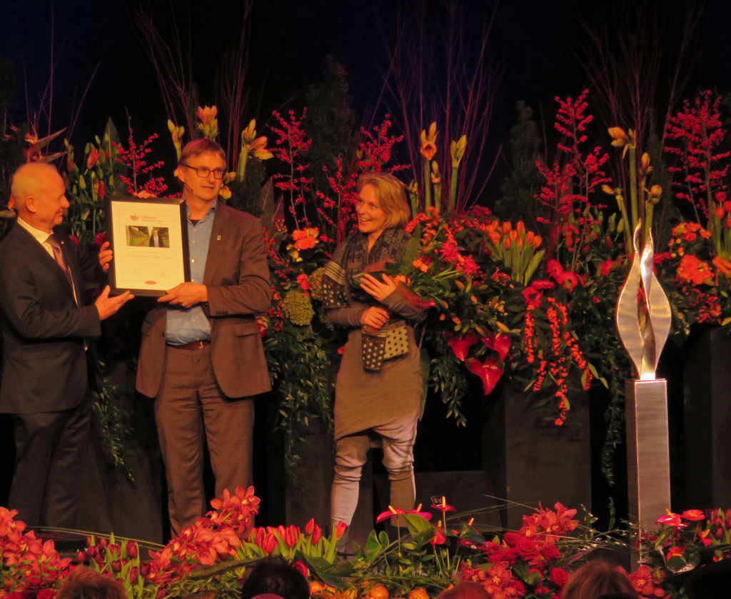 Boomkweker Ebben wint Tuinbouwondernemersprijs