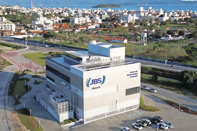 JBS Biotech is een innovatiecentrum voor de ontwikkeling van ‘super eiwitten’. Foto: JBS