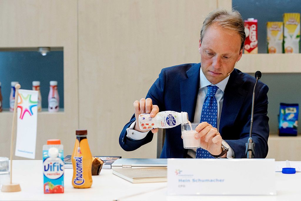 CEO van FrieslandCampina Hein Schumacher. - Foto: ANP