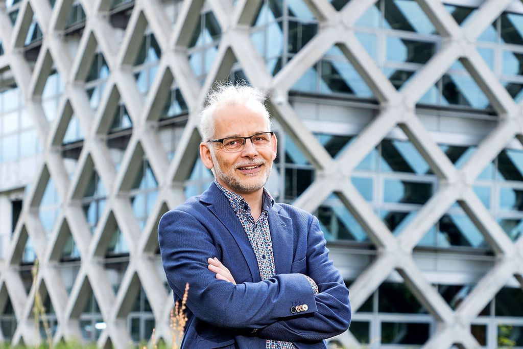 Robert Hoste, econoom varkensproductie  van Wageningen Economic Research. Foto: Herbert Wiggerman