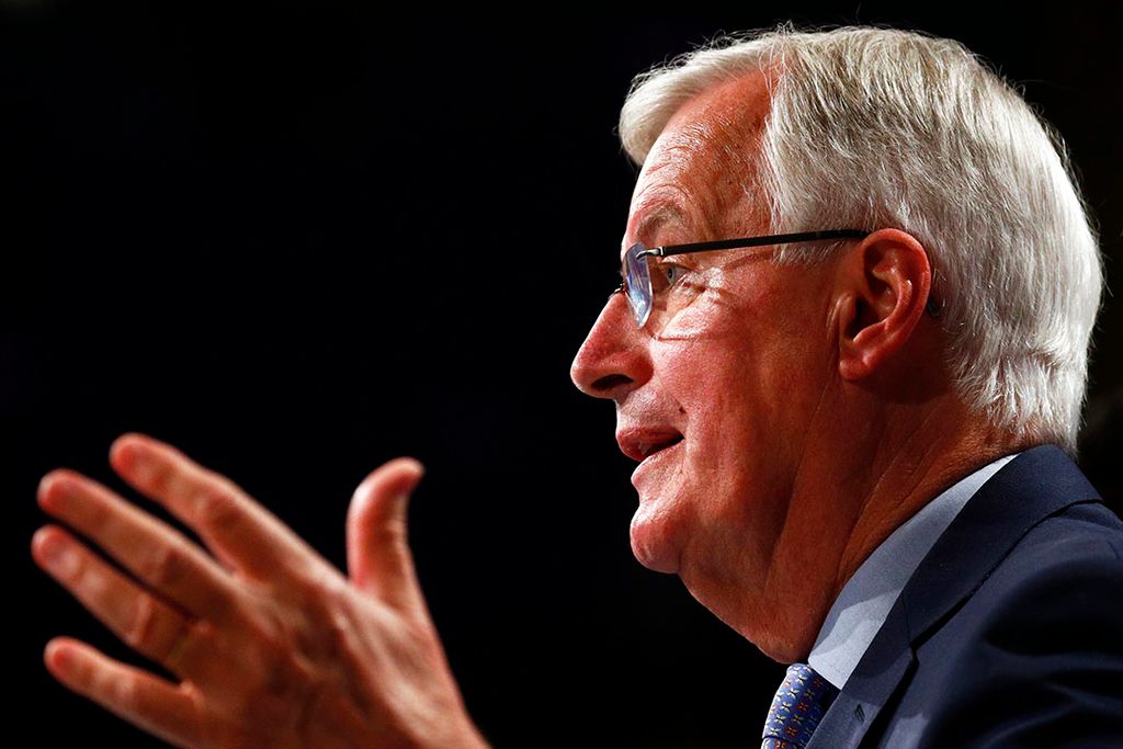 De brexit-onderhandelaar voor de EU Michel Barnier. - Foto: ANP