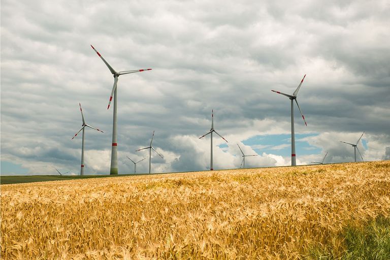 Voor wat betreft de duurzame energie slaagde BayWa erin windturbine- en zonne-energieprojecten in Frankrijk en Japan te verkopen. Foto: Canva