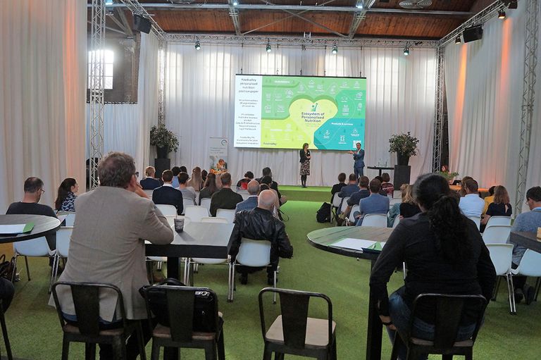 De onlangs gehouden Conferentie Gepersonaliseerde voeding en gezondheid van Wageningen Academy. De trend komt in een stroomversnelling. Foto: Astrid Kühlkamp