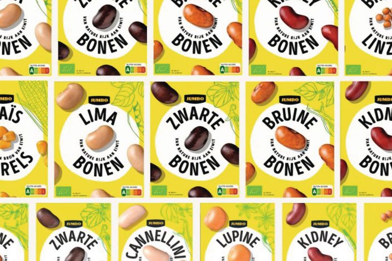 Jumbo introduceert een nieuwe peulvruchtenlijn onder het huismerk. Foto: Jamael Food Group