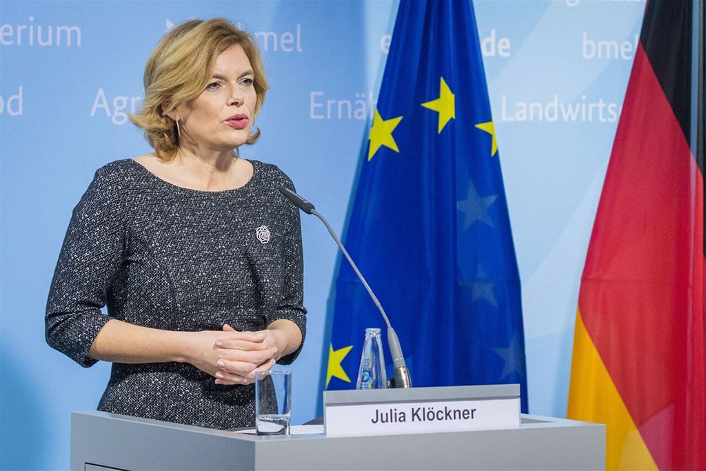 Julia Klöckner, de Duitse minister van landbouw. - Foto: ANP