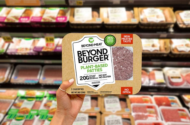 Vooral de retailverkopen in de Verenigde Staten daalden. In de supermarkten werd 16% minder omzet gemaakt. - Foto: Beyond Meat