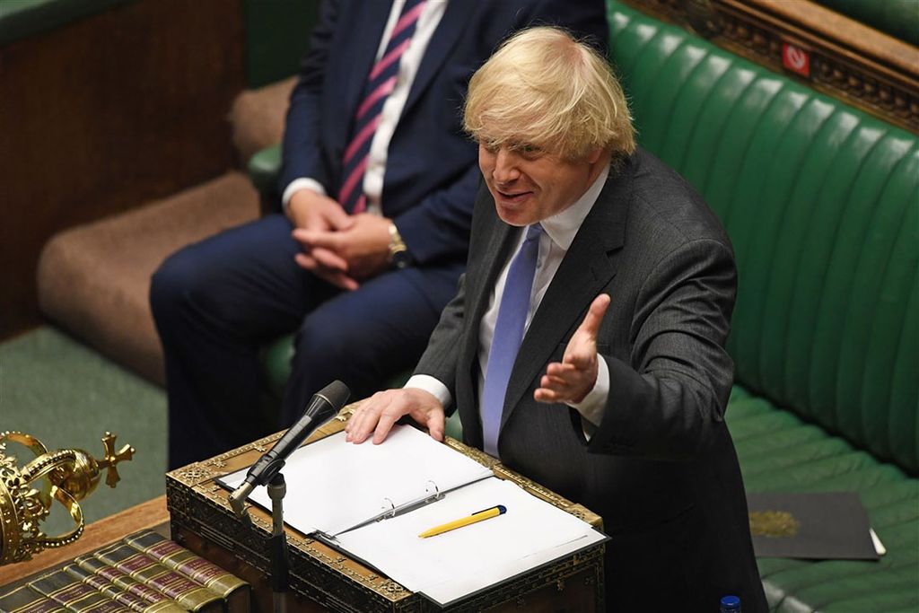 Britse premier Boris Johnson. Foto: ANP