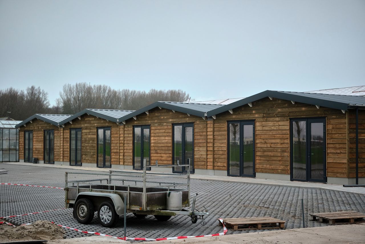 Huisvesting voor arbeidsmigranten in aanbouw. – Foto: Fred Libochant Fotografie