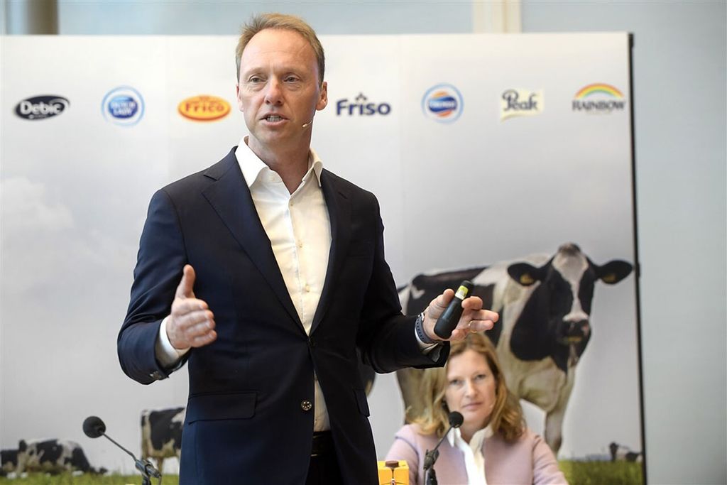 CEO van FrieslandCampina, Hein Schumacher. - Foto: Paul Dijkstra