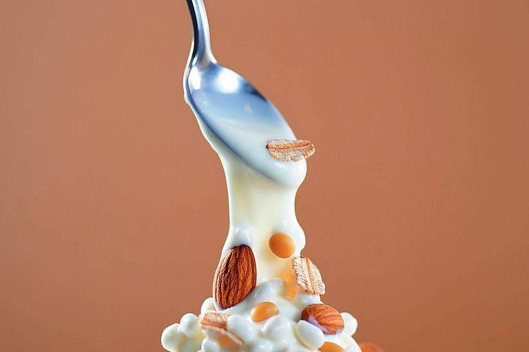 Plantaardige yoghurt