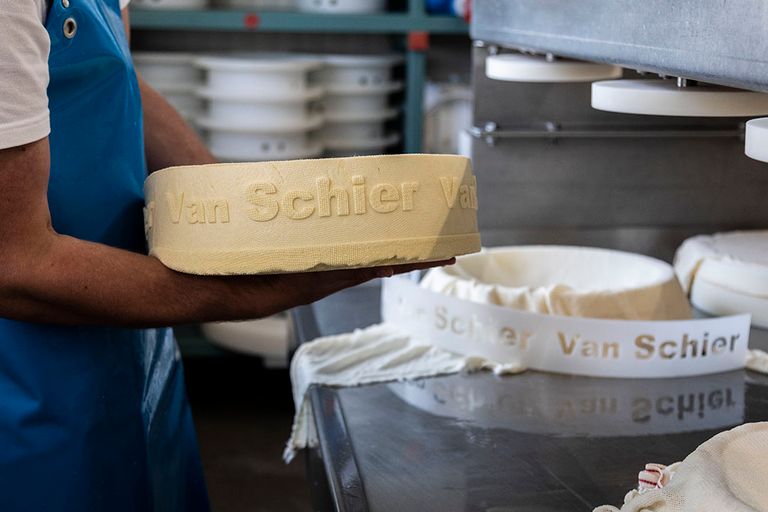 De boeren op Schiermonnikoog maken nu anderhalf jaar verschillende soorten kaas. - Foto's: Ester Overmars