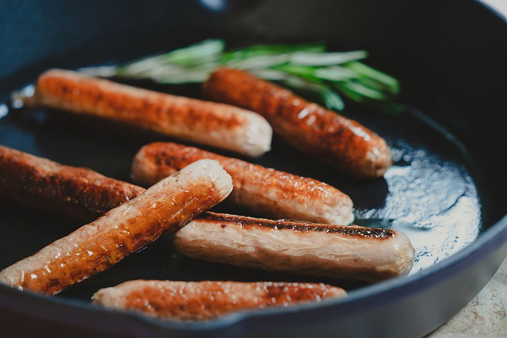 Het Nederlandse Meatable gaat een samenwerking aan met ASCO Aster om hun kweekvleesproducten op de markt te introduceren. Meatable maakt varkensvleesproducten. - Foto: Meatable