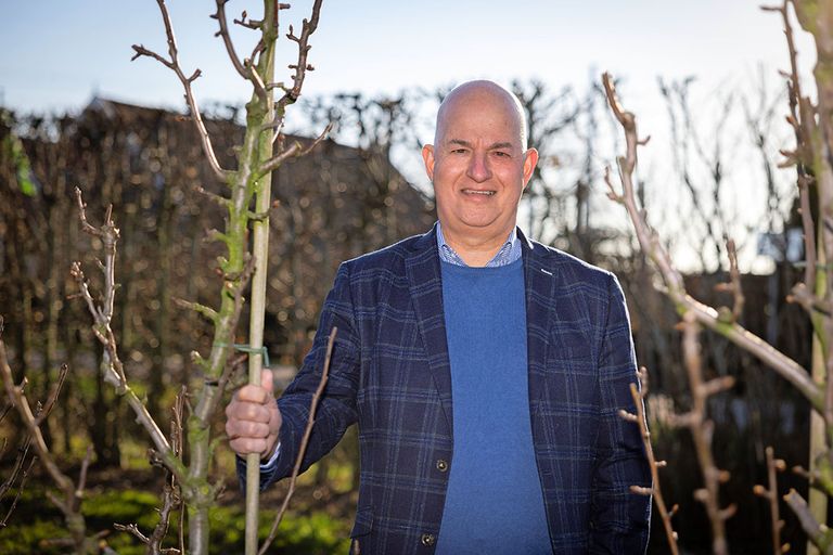 Ron Mulders is voorzitter van fruittelersorganisatie NFO en portefeuillehouder Gezonde Planten bij LTO Nederland. - Foto: Peter Roek