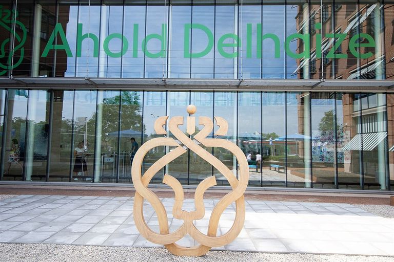 Het hoofdkantoor van Ahold Delhaize in Zaandam. - Foto: ANP