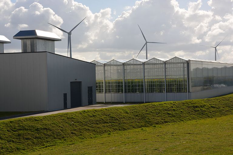 De flexibele wkk kan snel inspelen op tekorten aan wind en zon. - Foto: Peter Visser