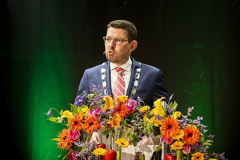 Bouke Arends, burgemeester van Westland.