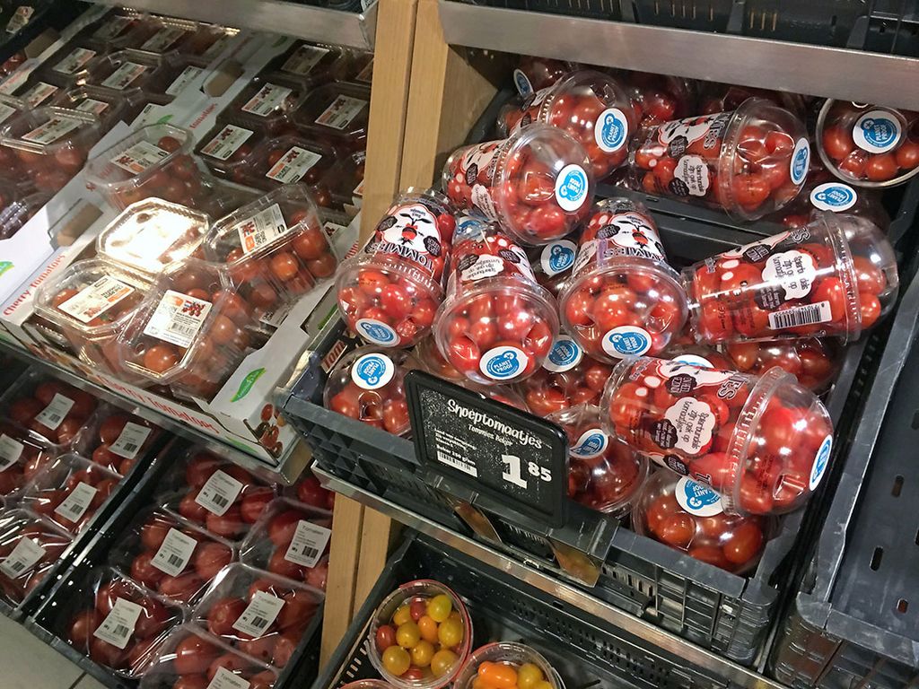 PlanetProof-tomaatjes. - Foto: Ton van der Scheer