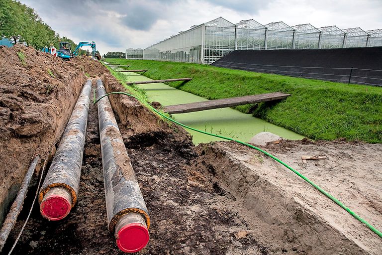 De aansluiting op warmtenetwerken maakt fossiele energie flexibeler inzetbaar. - Foto: Branko de Lang/ANP