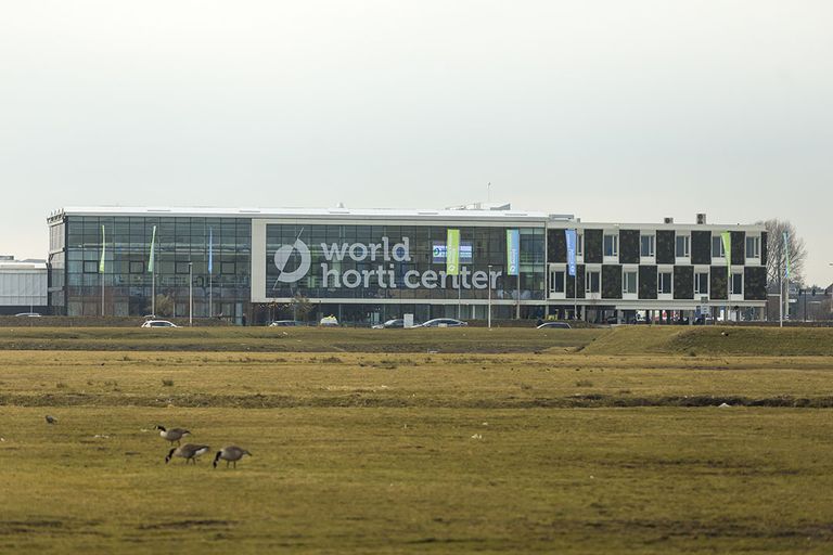 World Horti Center nu midden in te ontwikkelen gebied. Foto: ANP