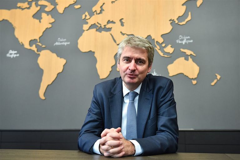 Emmanuel Besnier, CEO van Lactalis. - Foto: AFP