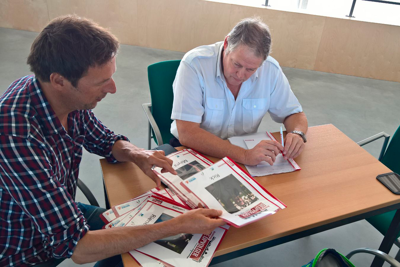 Juryleden Geert Hekkert en Ton Westerveld - Foto: Reed Business