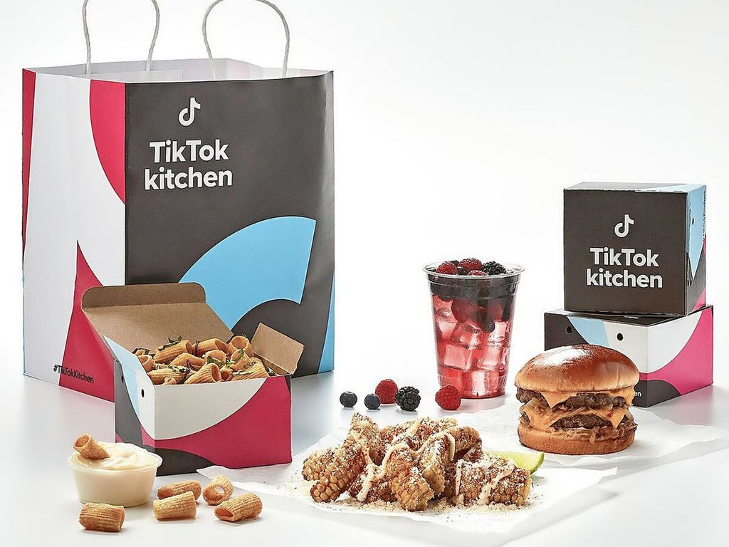 TikTok gaat viral gerechten bezorgen in de VS. - Foto: Virtual Dining Concepts
