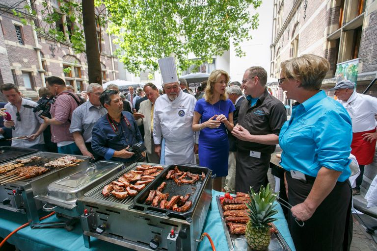 Binnenhof-barbeque