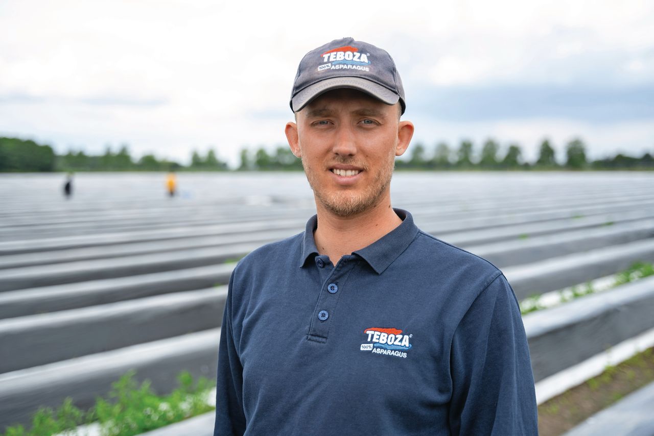 “Over het algemeen waren de kwaliteit en de opbrengsten goed”, zegt Kris Teeuwen. Foto Bram Becks