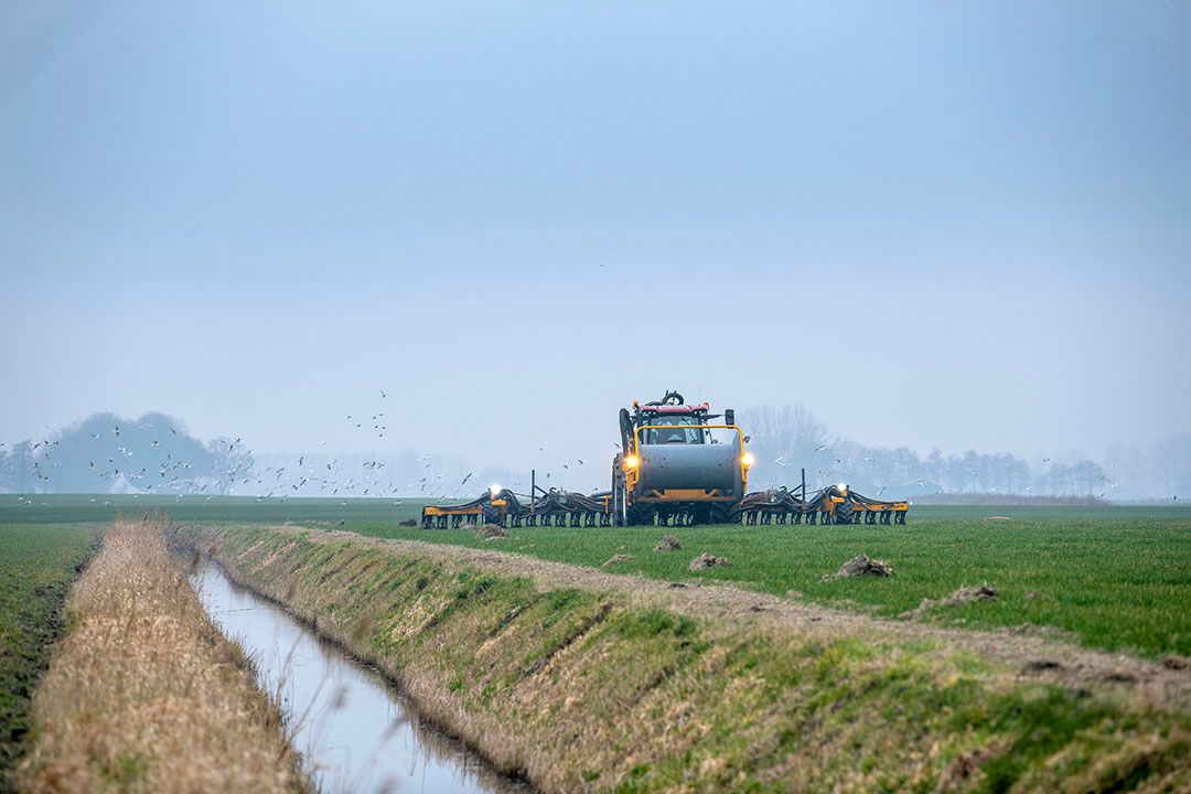 Mest uitrijden in het noorden van het land. - Foto: Mark Pasveer