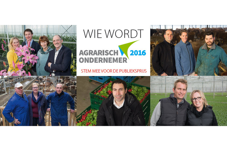 5 nominaties Agrarisch Ondernemer bekend
