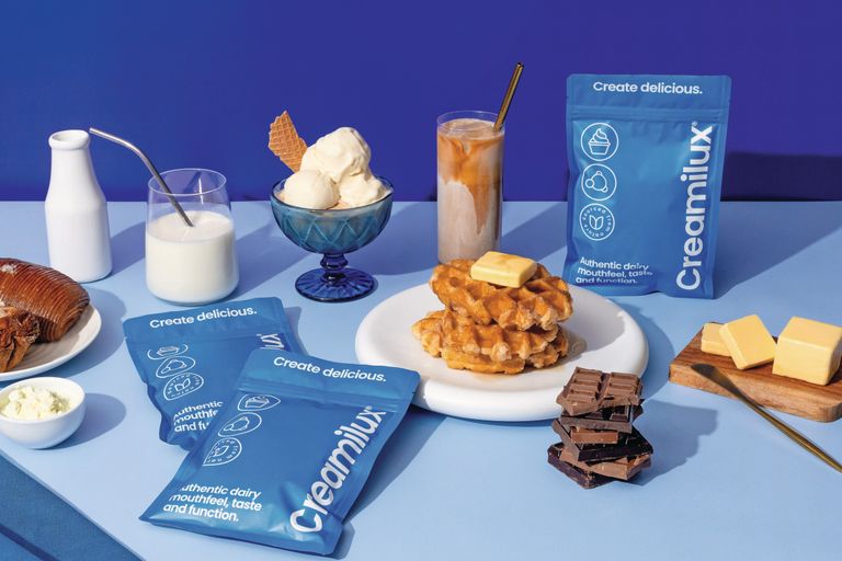 Creamilux is het zuivelingrediënt van Nouish. Dit ingrediënt mag in de EU al worden geconsumeerd. Foto: Nourish Ingredients