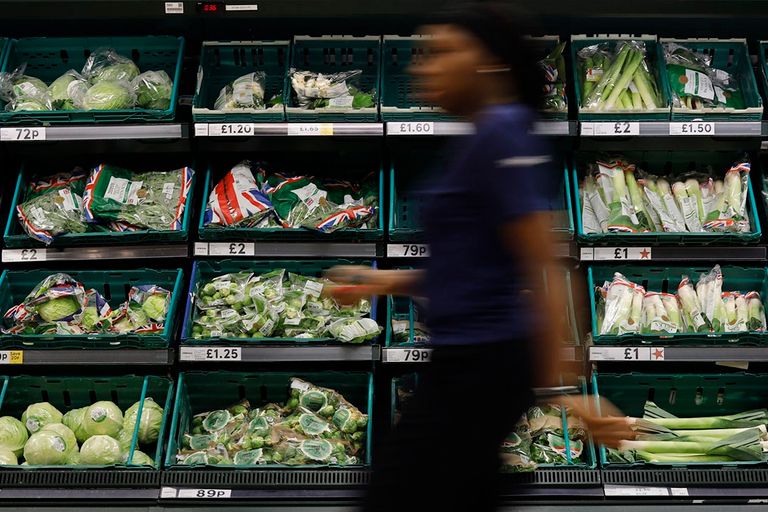 Britse overheid moet meer aandacht besteden aan verstrekking groente en fruit. Foto: AFP