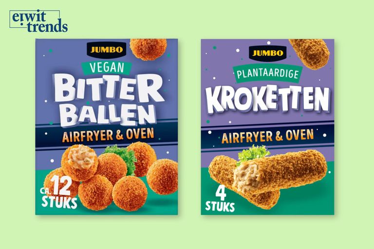 Jumbo wijzigt ‘vegan’ naar ‘plantaardig’. Foto: Jumbo, bewerkt door redactie Eiwit Trends