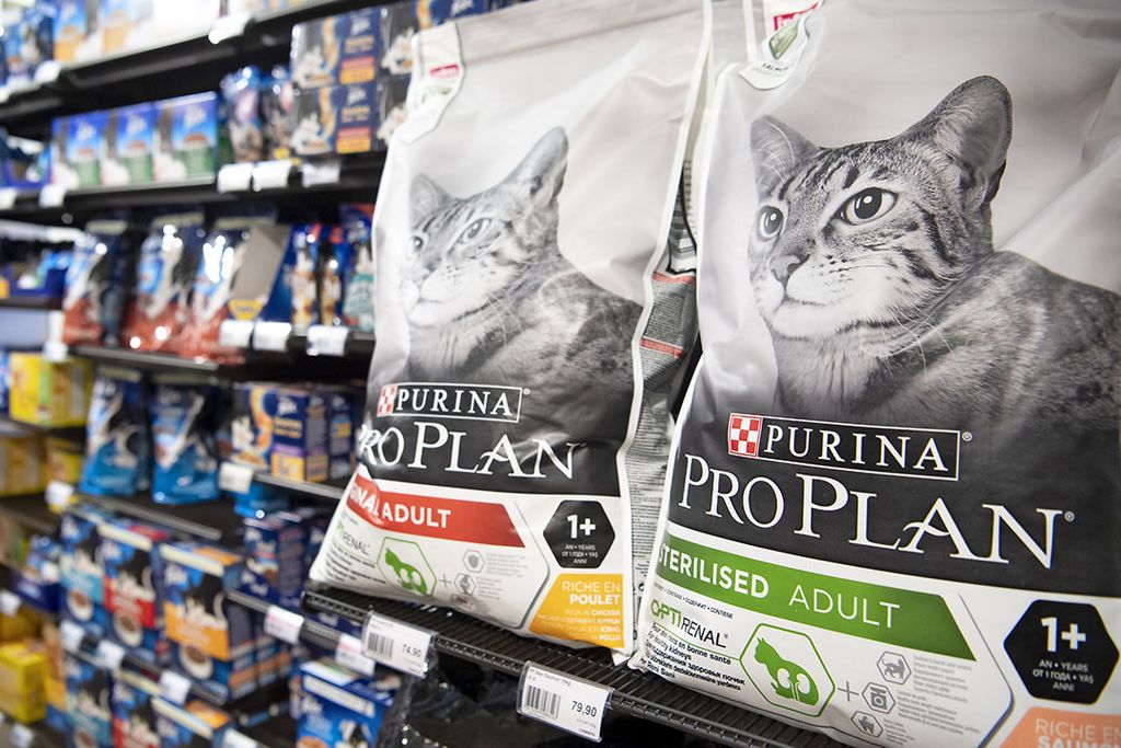 Purina kattenvoeding van Nestlé.