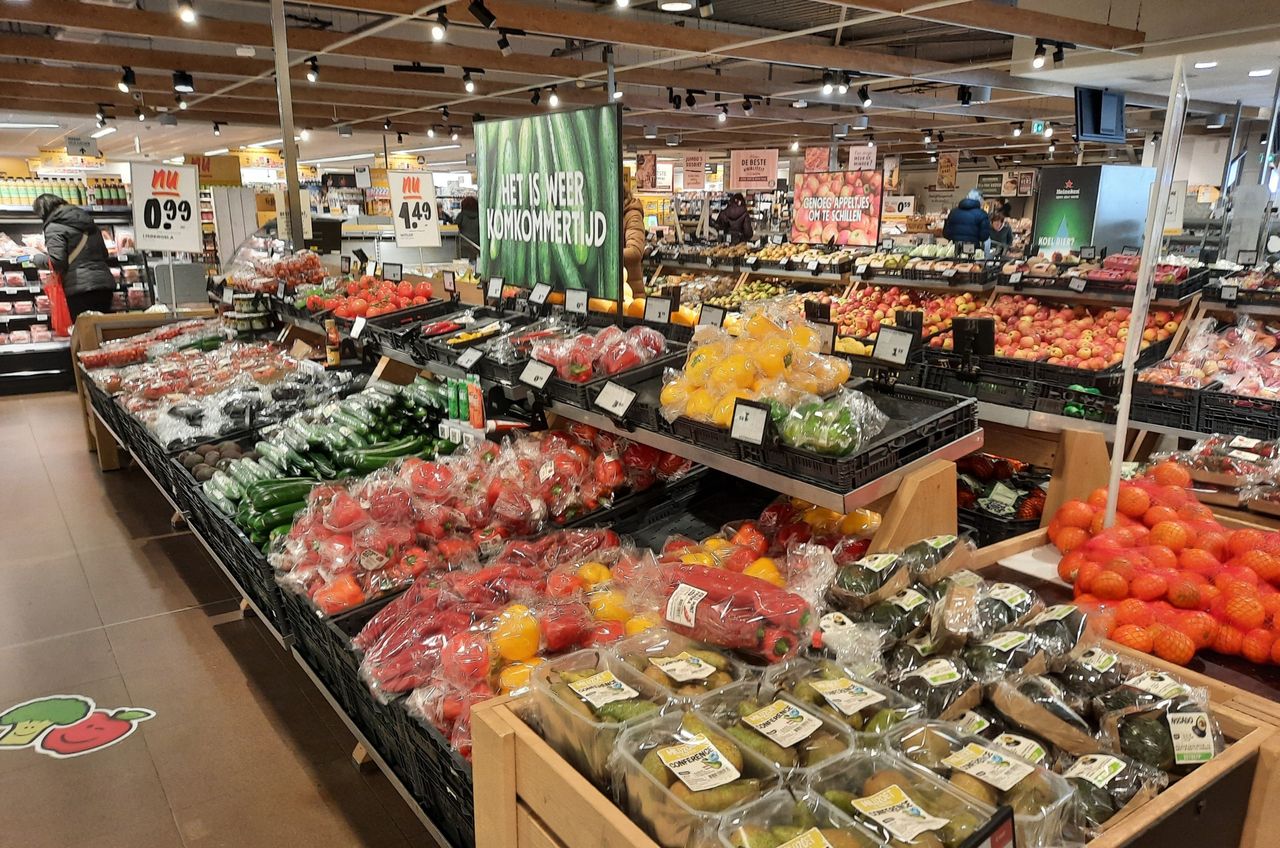 Spaans product in een Jumbo-winkel in Poeldijk. Foto: Harry Stijger