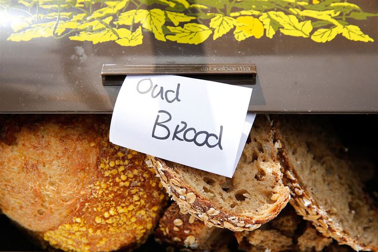 Oud brood. Nederlanders noemen brood als meest weggegooide voedsel. - Foto: ANP