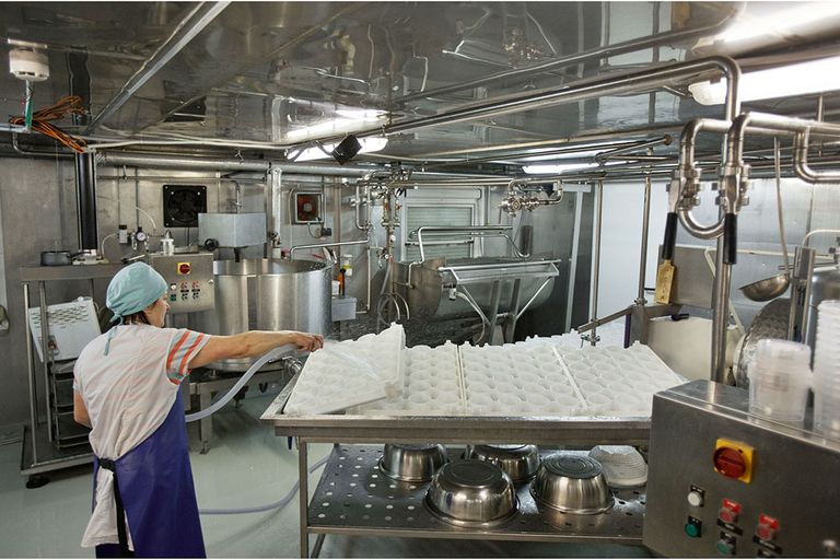 De voedingsmiddelenindustrie voerde de productie in februari op ten opzichte van een jaar eerder.  Foto: Canva