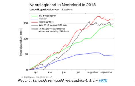 Neerslagtekort stabiel, maatregelen blijven nodig