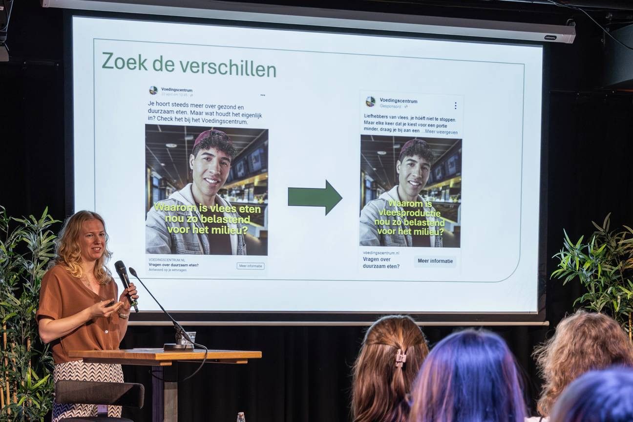 Kristel Zaal, gedragsexpert van het Voedingscentrum. Foto: Annabel Schipper