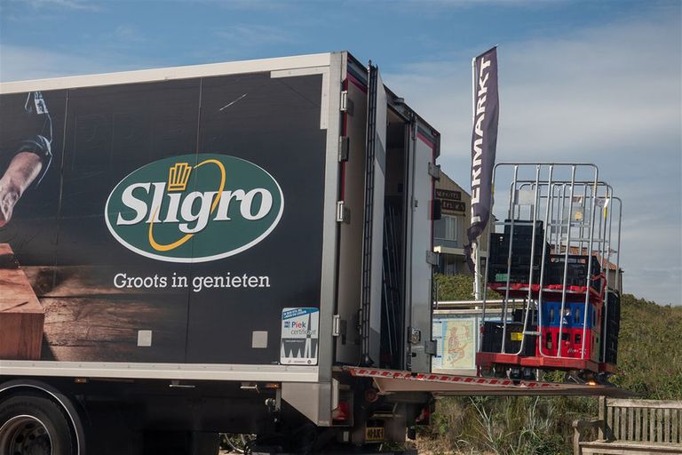 Sligro zag de laatste weken de bestellingen van restaurants al wat afnemen. Foto: ANP