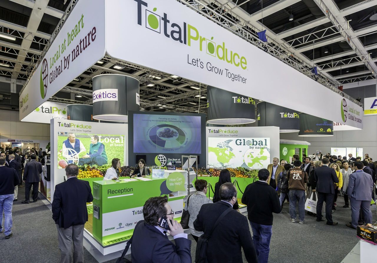 Stand van Total Produce op Fruit Logistica - Foto: G&F