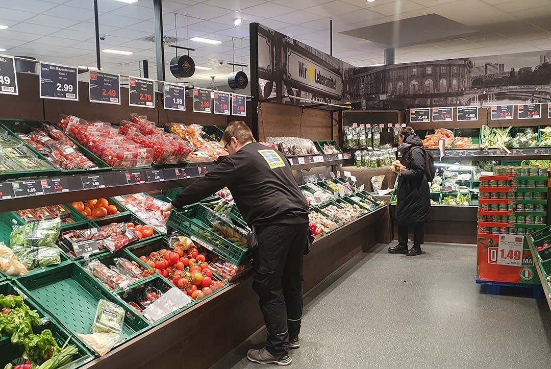 Edeka-winkel in Berlijn. In Duitsland is de marge sowieso klein. Foto: Misset