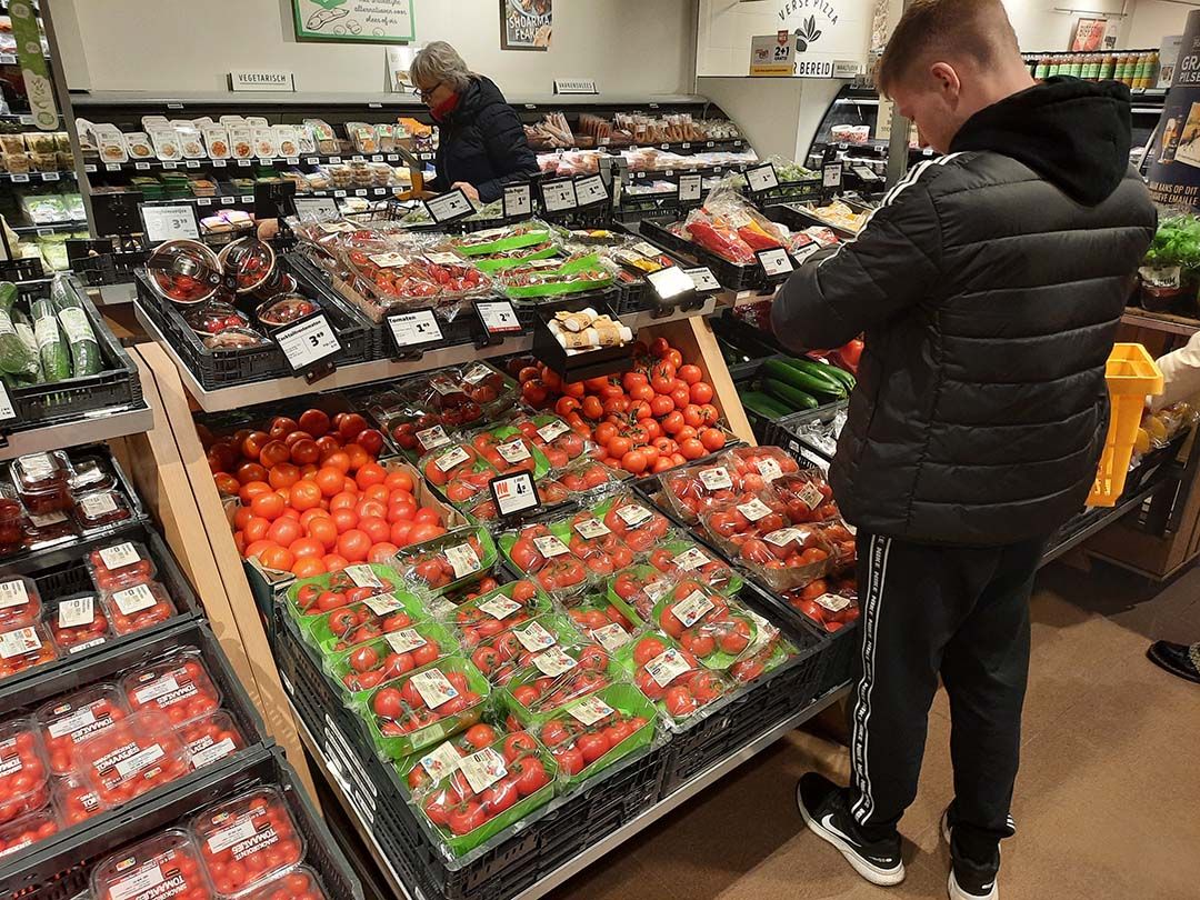 Groenten bij de Jumbo. Foto: Groenten en Fruit redacteur