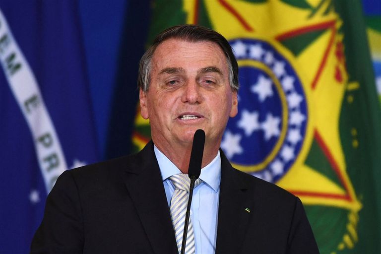 De bestuursraad van Petrobras stemt binnenkort over de benoeming van de door Bolsonaro (foto) voorgedragen kandidaat Joaquim Silva e Luna tot CEO van Petrobras. Foto: ANP