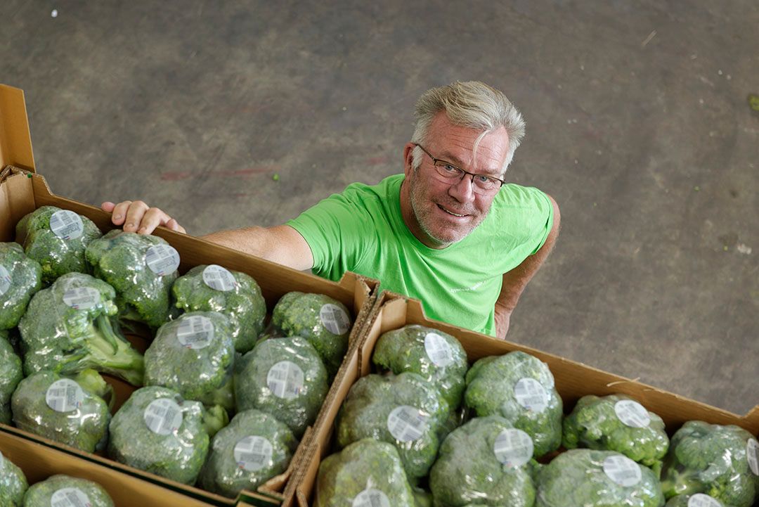 Peter Appelman wil naar emissiearme teelt van kool. - Foto's: Lex Salverda