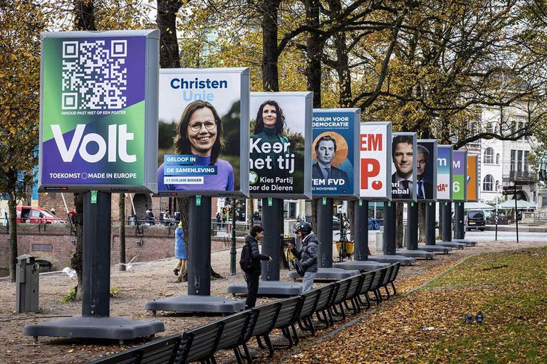 Wisselende peilingen, nieuwe lijsttrekkers en politieke verschuivingen maken de aanloop naar de verkiezingen wispelturig. - Foto: ANP