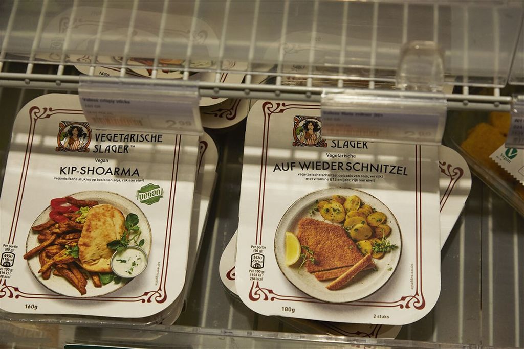 Benamingen voor vegetarische producten zoals kip shoarma zouden in het voorstel voor het Europees Parlement niet meer mogen. - Foto: ANP