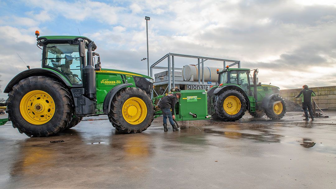 Bijna 63% van de geregistreerde landbouwtrekkers in het eerste kwartaal van dit jaar behoort tot de gangbare top-3: John Deere, Fendt en New Holland. - Foto: Michel Velderman