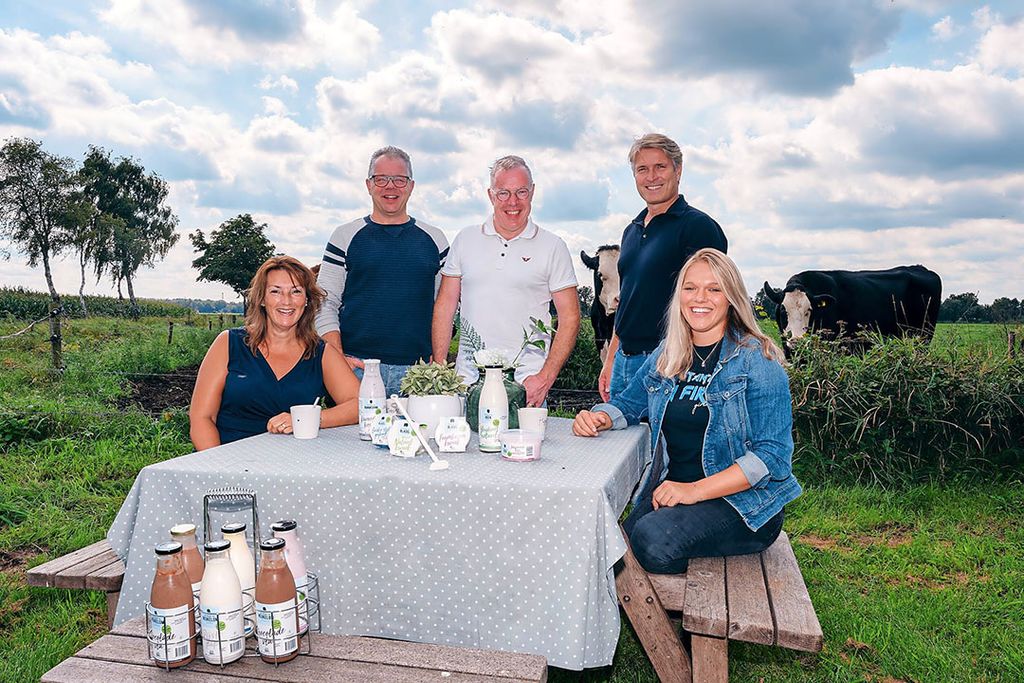 Op dit moment zijn vier boeren aangesloten die melk leveren voor de producten van het zuivelconcept De Smaak van Hier. Foto: De Smaak van Hier